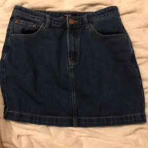 Denim skirt